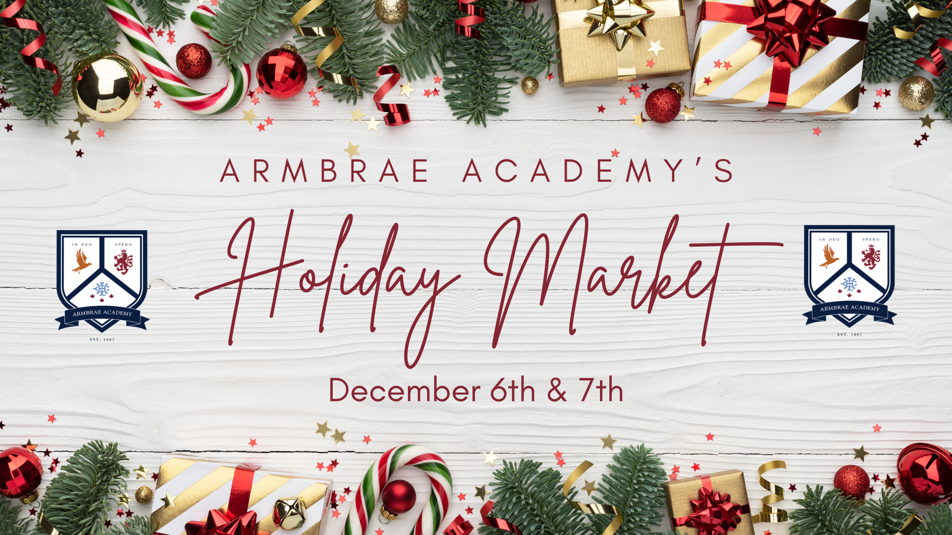 holiday market graphic